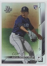 2019 Bowman Platinum Wal-Mart Justus Sheffield #47 Rookie RC 0o6v
