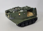 GI Joe Warthog Vehicle A.I.F.V. VTG 1988 VERY INCOMPLETE PARTS ONLY DAMAGED