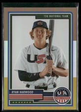 Ryan Harwood 2023 Panini USA Baseball Stars & Stripes Bronze Silver Gold USA #29