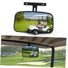 Golf Cart Rear View Mirror, Universal Extra Wide 360  Panoramic Center Convex