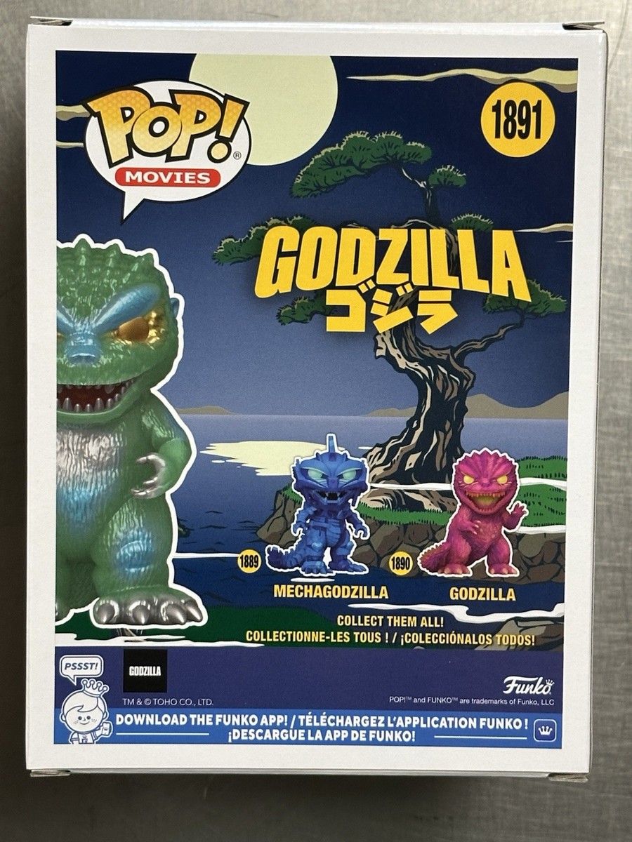 FUNKO POP MOVIES: GODZILLA VINYL FIGURE #1891 - HQ EXCLUSIVE
