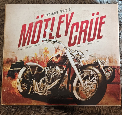 Mötley Crüe The Many Faces 3-CD Box Set Compilation Rock Hard Glam Metal