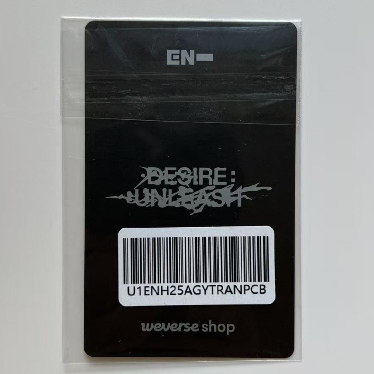 Enhypen NI-KI 6th Mini Desire Unleash 2nd YouTube Gift Event