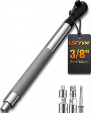 3/8" Offset Extension Wrench for Electric Drill, Impact Ratchet Extender for Tig