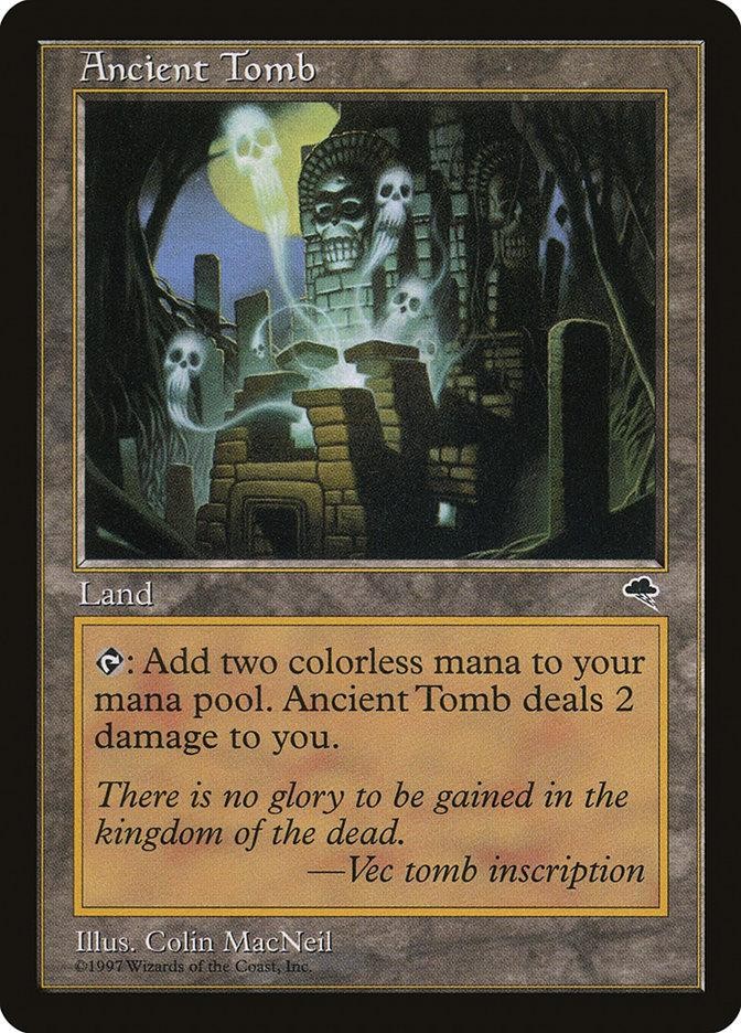 Magic MTG Tempest Ancient Tomb NEAR MINT NM