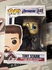 Robert Downey JR ACOA Autograph Signed Iron Man Funko Pop Marvel Stark Avengers