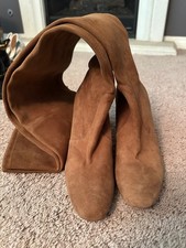 Stuart Weitzman suede boots, US 6.5, thigh hi...