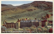 Edinburgh City Scene Scotland Postcard c19?? *40* P26