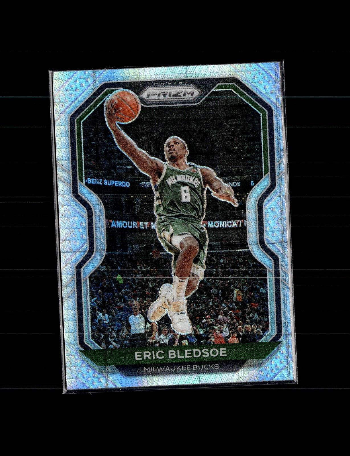 Eric Bledsoe 2020-21 Panini Prizm #17 Hyper Prizm D10