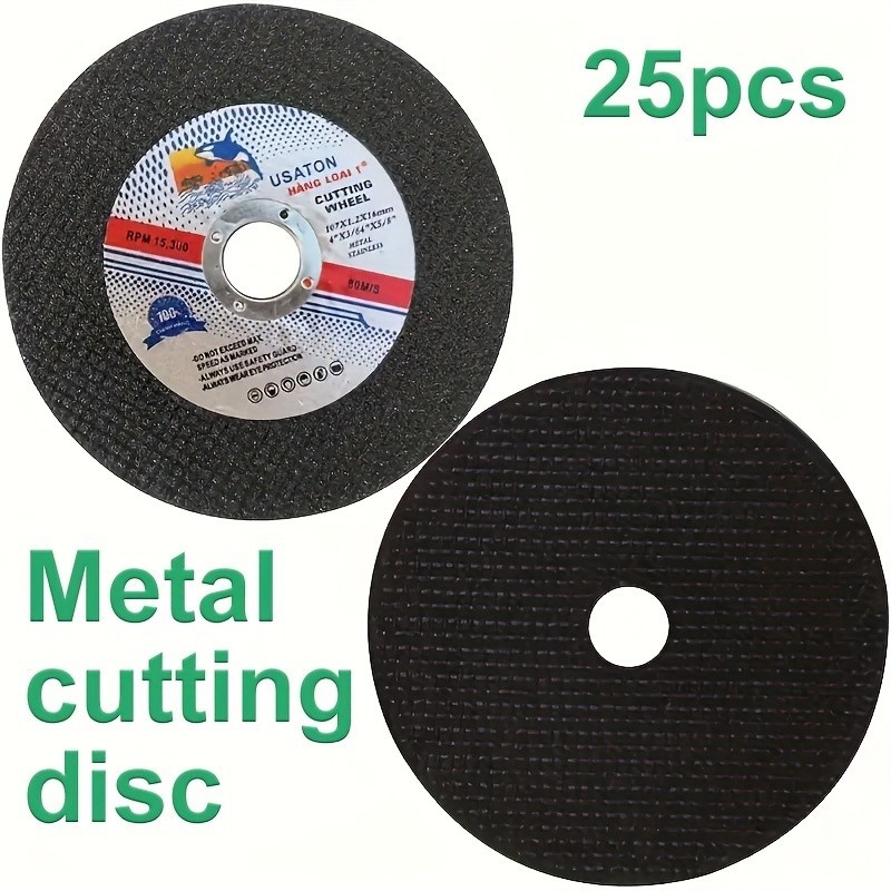 25pcs Metal Cutting Discs - Angle Grinder Blades for Durable Metal Cutting