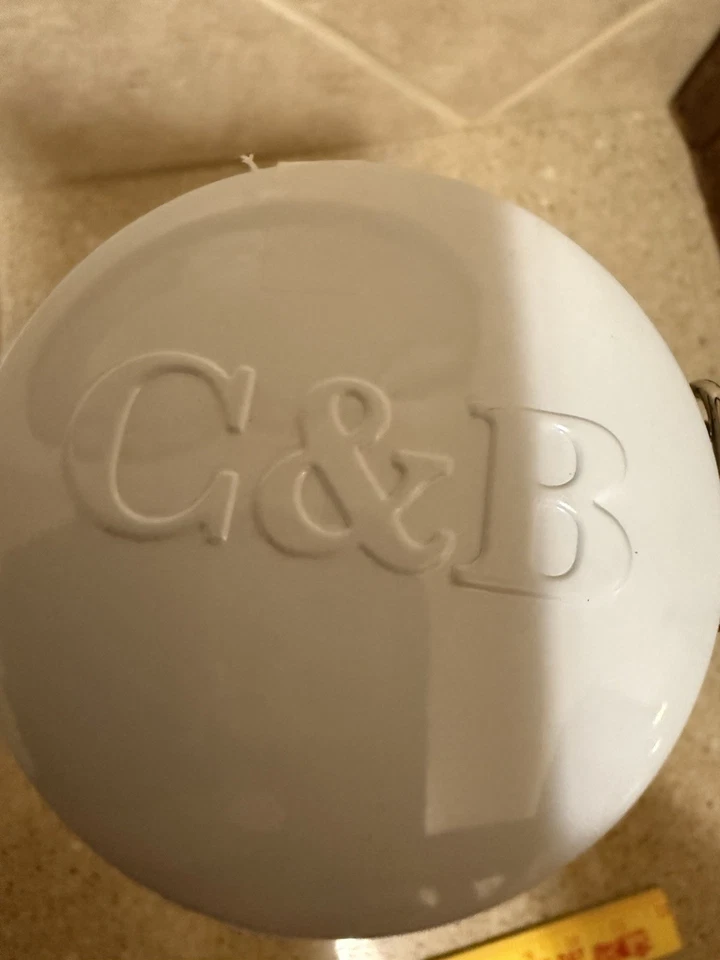 Cartwright and Butler Cilindro Alto Bote/Almacenamiento Café Gráfico Tapa Bloqueo Foto 2 de 4