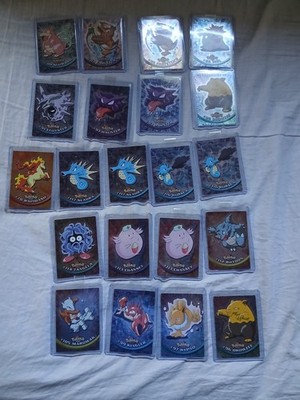 Pokémon topps dunkin boomer merlin Holos Cards Karten Vintage Charizard Gengar