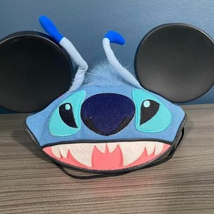 Disney Parks Stitch‎ Mickey Ears Hat – Lilo & Stitch Alien Design with Antennae Disneyland Lilo & Stitch - Rare Stitch Head Plush Alien  main image 4