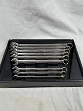 Snap-on 9pc 10-19mm Metric 12pt Combination Long Wrench Set Oexm710b