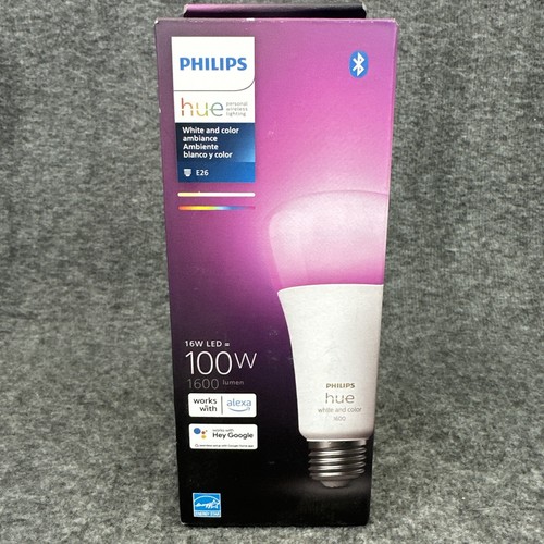 Philips Hue 100W LED Smart Bulb - White and Color Ambiance 562982 SEALED