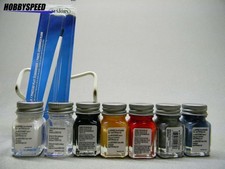 KIT ESMALTE BRILLO HOGAR PINTURA TESTORS (6) COLORES pincel diluyente TES9115-A GRANEL