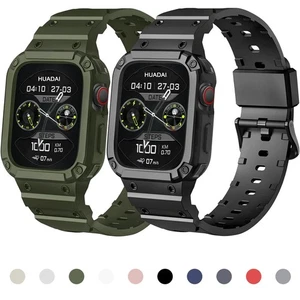 Rugged Apple Watch Band Bumper Case Cover Strap Iwatch SE 9 8 7 6 5 4 3 2