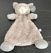 Demdaco Luna Llama Plush Lovey Rattle Security Baby Blanket 13"