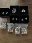 Vintage Lot of Joan Rivers Amber Costume Jewelry
