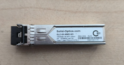 Solid Optics GLC-SX-MMD-SO SFP 1G 1000BASE-SX 850nm LC DDM Getestet