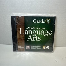 Middle School Language Arts Grade 8 CD-ROM for Windows - NEW in Sealed