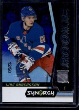 2018-19 Upper Deck Synergy Purple Lias Andersson RC /50 #86