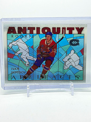2025-26 Upper Deck Artifacts ATR-7 Ivan Demidov Antiquity Rookie Canadiens SP