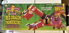 Vintage 1994 Bandai Mighty Morphin Power Rangers Red Dragon Thunderzord New NOS