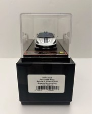 BBR  1/43  Ferrari 488 Pista Salone di Ginevra 2018 Argento Nurburgring 301914