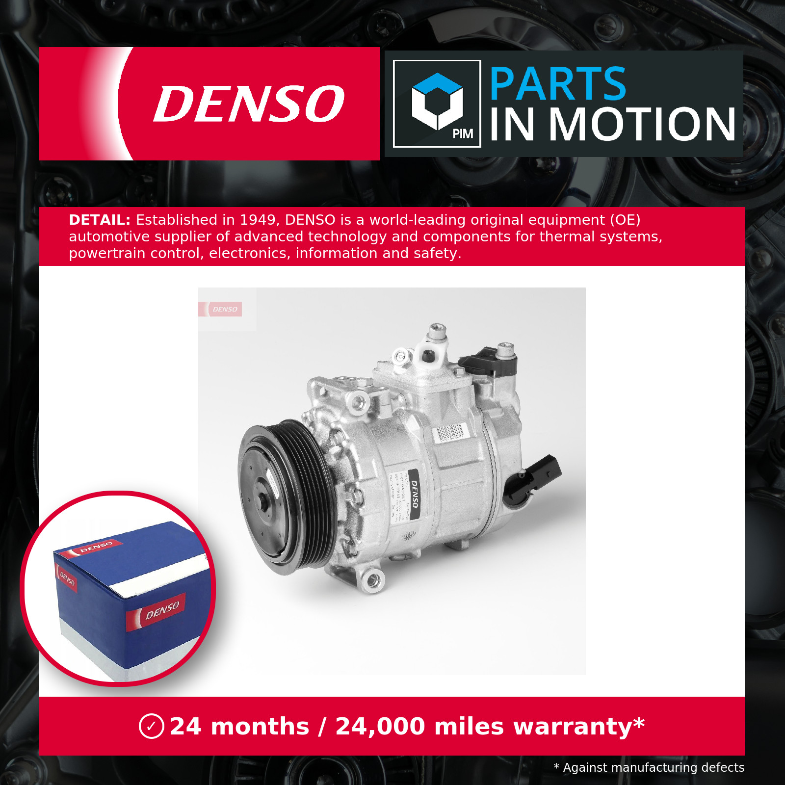 Denso Air Conditioning Air Con A/C Compressor Fits Audi Seat Skoda VW DCP32045 - Image 20