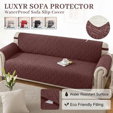 Time to Sparkle 1/2/3/4 Seater Sofa Slip Covers Recliner Chair Cover Protector