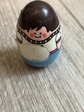 Hasbro Weebles Romper Room Boy Figure Vintage 1973 70s wobble, damage