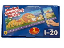 Lakeshore Number Sequencing Puzzles Numbers 1-20