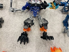 RARE Bionicle Lot Parts Pieces Masks Skull Grinder Basher Piraka 70795 70793