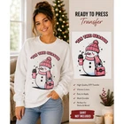 DTF Transfer Ready to Press Tis The Season Snowman - Iron on Transfer