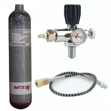 Acecare 2L CE PCP Fill Tank 4500psi Carbon Fiber Tank Kits