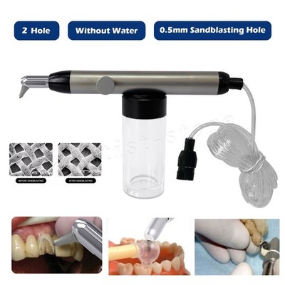 Dental Alumina Oxide Air Abrasion Microetcher Polisher Sandblasting 2 Löcher