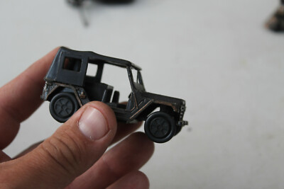 Vintage Bleistiftspitzer Bronzeform Auto Jeep Willys 