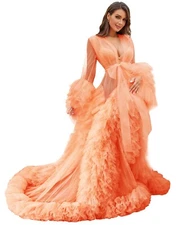 Maternity Dresses Photograph Women Sleepwear Robe Pregnant Gown for Photo Shoot