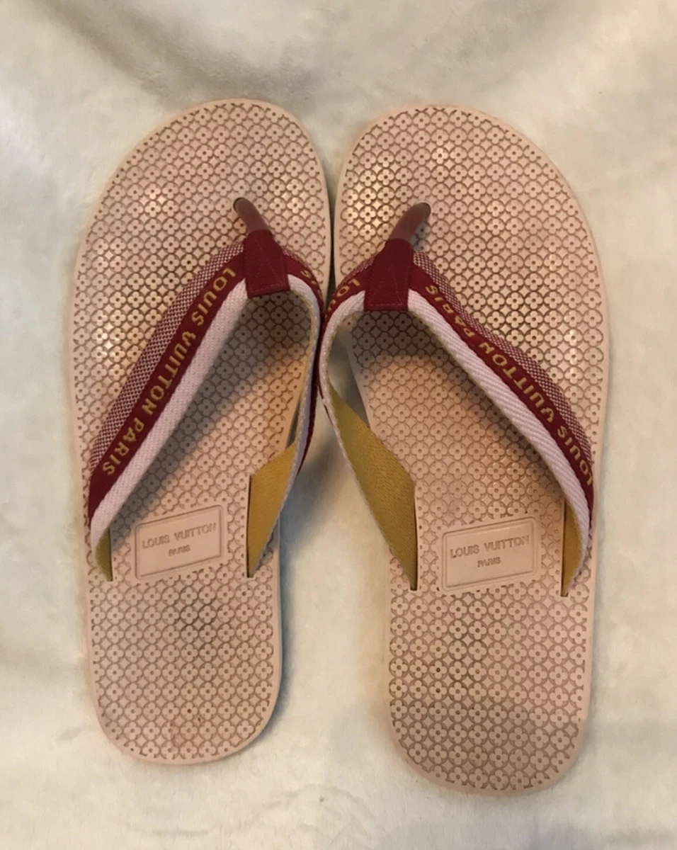 louis vuitton flip flops women's