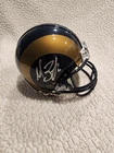 Marc Bulger Signed St. Louis Rams Riddell Mini Helmet No Auth Name Plate Inc