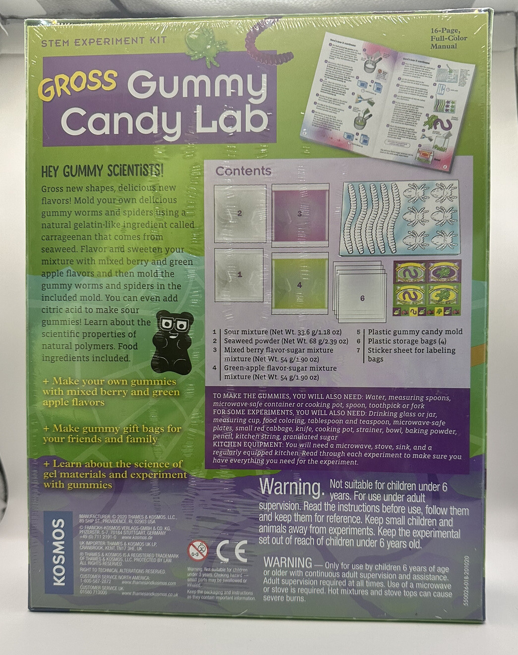 Thames & Kosmos Kit Gross Gummy Candy Lab eBay