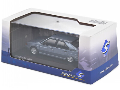 CITROEN BX SPORT 1985 GRIS RENARD 1.9 8V SOLIDO S4311001 1:43 GREY