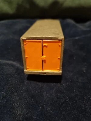 Matchbox Lesney MAJOR PACK 2 DAVIES TYRES TRAILER DOORS ORANGE