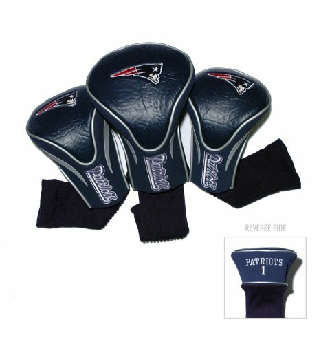 NFL New England Patriots Golf Contour Head Covers, Set of 3