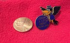 Bowling Crow A Lot About Bowling Novelty Logo Lapel Pin 1 Inch Enamel Metal — photo 4
