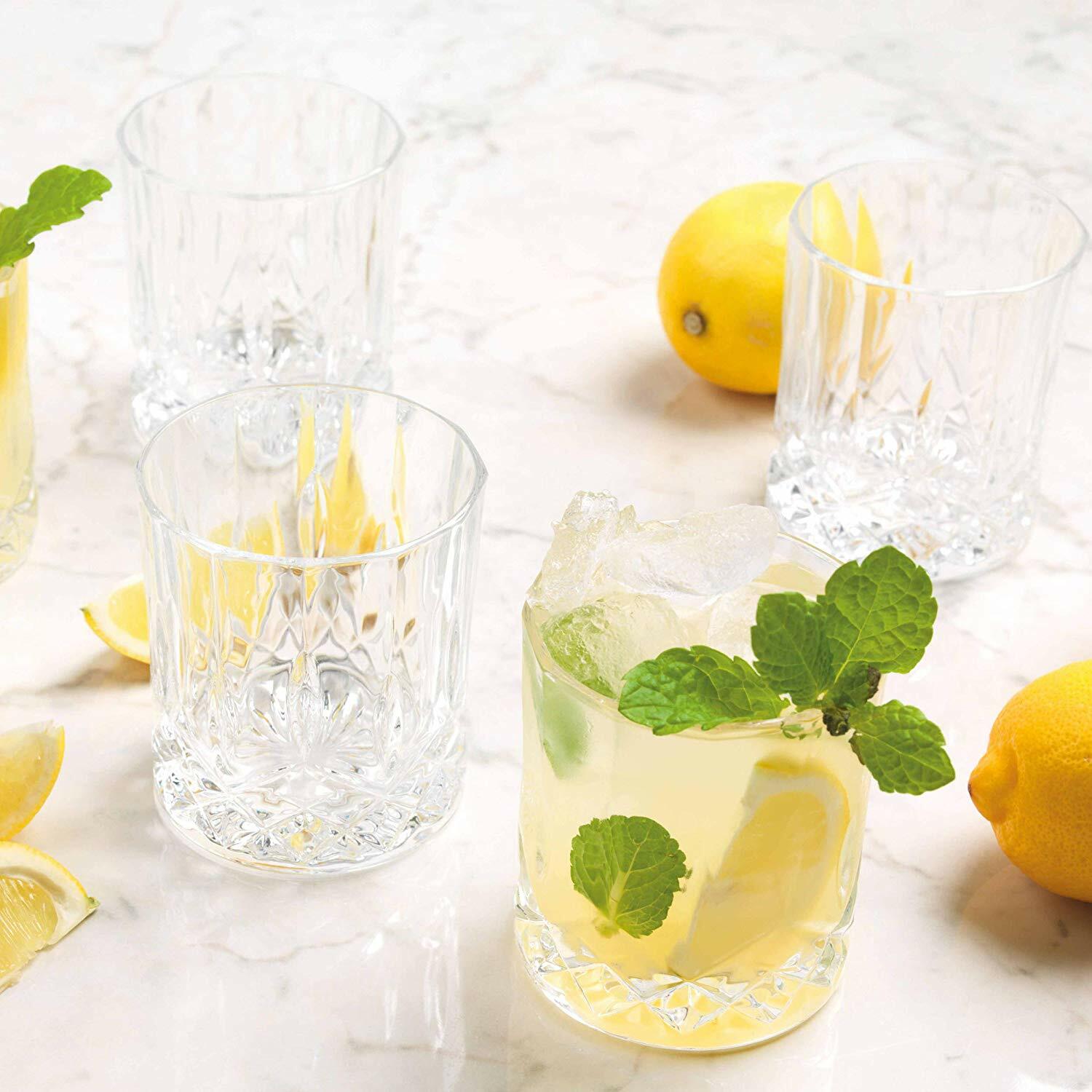 RCR ITALIAN Set of 6 Crystal Whiskey Glasses RCR Opera Whisky Tumbler