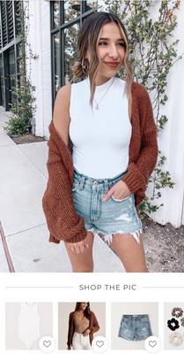 abercrombie puff sleeve cardigan