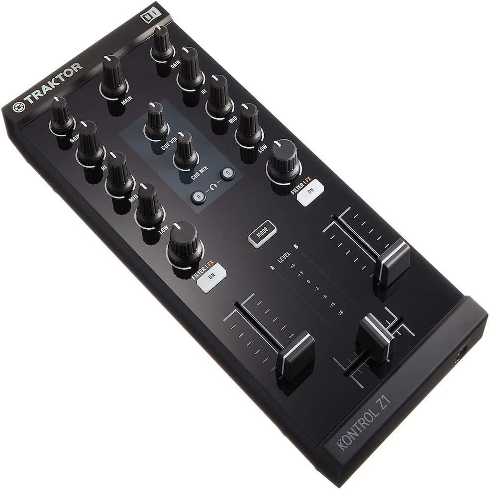 Native Instruments TRAKTOR Kontrol Z1 DJ Mixing Controller Black