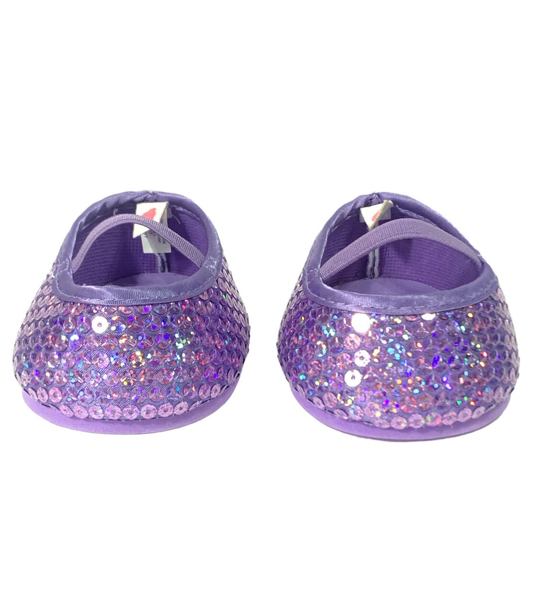 Build A Bear Shoes Flats Purple Sequin Sparkle Clothes Accessory Plush Toy  BABW* | eBay